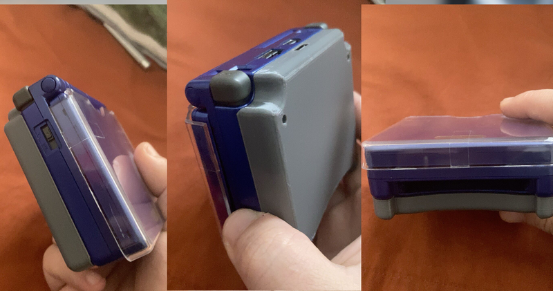 GBASP 电池改装 - Nintendo GBASP 大容量电池升级
